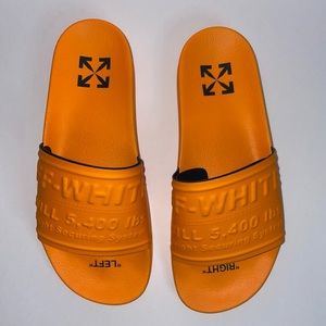 Off-White Sandals orange size 41